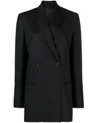 TOTEME - Double-Breasted Blazer - Lyst