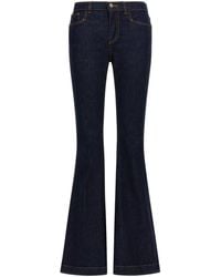 Roberto Cavalli - Logo-Patch Flared Jeans - Lyst