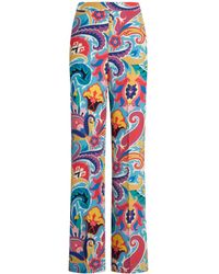 Etro - Pantaloni A Palazzo - Lyst