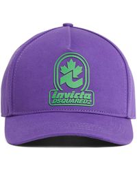 DSquared² - Logo Appliqué Baseball Cap - Lyst