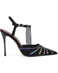 Kurt Geiger - Kurt Crystal Tassel Point Pumps - Lyst
