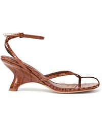 Jonathan Simkhai - Croc-Effect Kelsey Sandals - Lyst