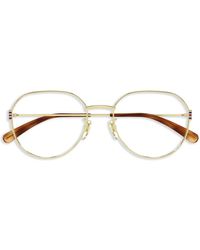 Gucci - ジオメトリック眼鏡フレーム - Lyst