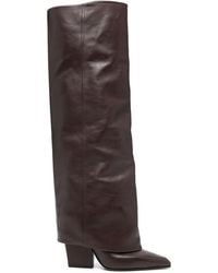 Paris Texas - 90Mm Leather Boots - Lyst