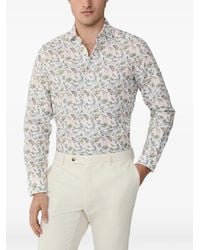Hackett - Camisa De Vestir Con Estampado De Fauna - Lyst