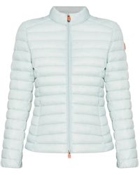 Save The Duck - Gesteppte Jacke Mit Reißverschluss - Lyst