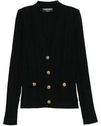 La Petite Robe Di Chiara Boni - Gerippter Cardigan - Lyst
