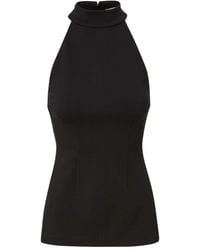 Veronica Beard - Top Johanne con cuello halter - Lyst