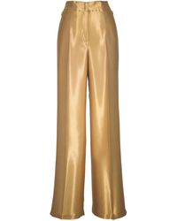 Akris - Flor Wide-Leg Trousers - Lyst