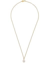 Dower & Hall - Pearl Pendant Necklace - Lyst