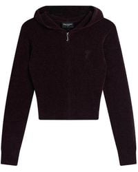 Juicy Couture - Hoodie Zippé À Logo Brodé - Lyst