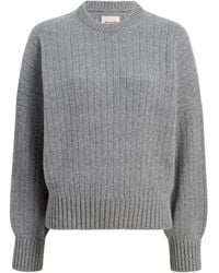 KHAITE - Pull Côtelé - Lyst