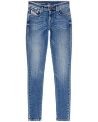 DIESEL - 2017 Slandy Super Skinny Jeans - Lyst