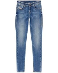 DIESEL - 2017 Slandy Super Skinny Jeans - Lyst