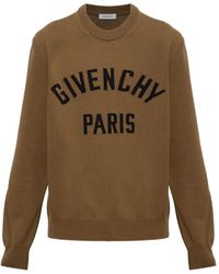 Givenchy - Pull Couture Seam En Maille À Logo - Lyst