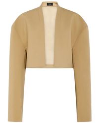 A.W.A.K.E. MODE - Cropped Tuxedo Jacket - Lyst