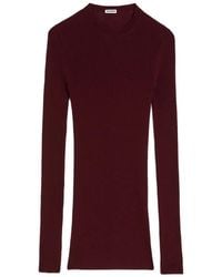 Jil Sander - Lightweight Wool Crew-Neck Sweater - Lyst