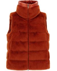 Herno - Quilted Zip-Up Gilet - Lyst
