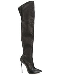 Casadei - Blade Thigh-High Boots - Lyst