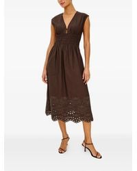 Rails - Robe Mi-Longue Roxanne À Œillets Brodés - Lyst