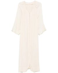 By Malene Birger - Coptis Button-Up Gathered Maxi Dress - Lyst