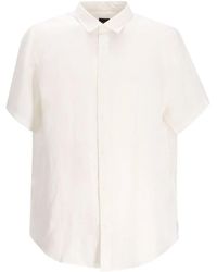 ARMANI EXCHANGE - Chemise En Lin - Lyst