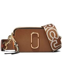 Marc Jacobs - Argan Oilthe Snapshot Leather Cross-body Bag - Lyst