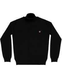 PELO FOUNDATION - Mongrel Patch Roll Neck Jumper - Lyst