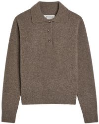 Maison Margiela - Button Polo Top - Lyst