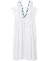 Fortela - Stone V-Neck Dress - Lyst