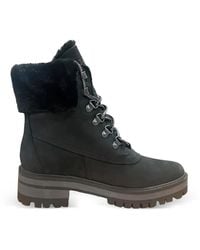 Timberland - Courmayeur Valley Shearling-Trim Ankle Boots - Lyst