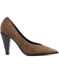Roberto Festa - 95Mm Pointed-Toe Cone-Heel Pumps - Lyst