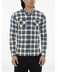 Woolrich - Checked Button-Down Shirt - Lyst