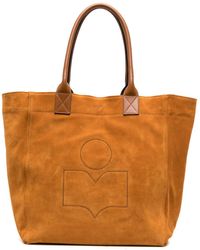 Isabel Marant - Medium Yenky Logo-embroidered Tote Bag - Lyst