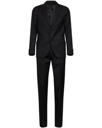 Lardini - Peak-Lapel Virgin-Wool Suit - Lyst
