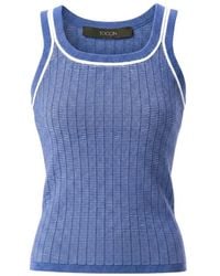 Toccin - Freja Scoop-Neck Tank Top - Lyst