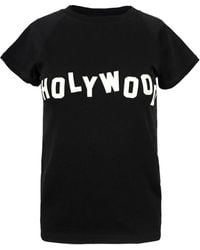 Loewe - T-Shirt Met Korte Mouwen En Print - Lyst