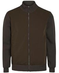 Raith - Panelled Zip-Up Jacket - Lyst