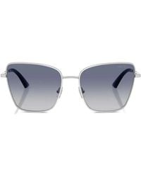 Jimmy Choo - Orli Geometric Sunglasses - Lyst