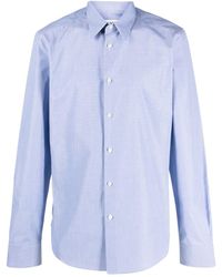 Lanvin - Long-sleeve Cotton Shirt - Lyst
