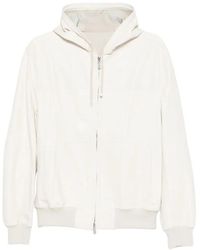 Eleventy - Hooded Zip Jacket - Lyst