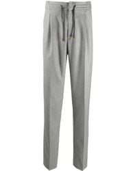 Brunello Cucinelli - Broek Met Trekkoordtaille - Lyst