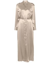 Kiton - Zijden Maxi-Jurk - Lyst