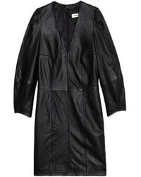 Zadig & Voltaire - Leather Minidress - Lyst