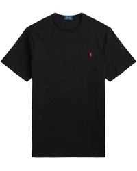 Polo Ralph Lauren - Embroidered Logo-Print T-Shirt - Lyst