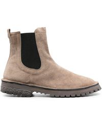 Moma - Chelsea Suede Boots - Lyst