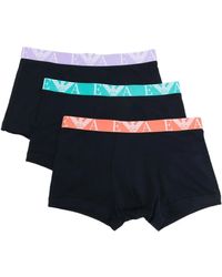 Emporio Armani - ロゴ ボクサーパンツ セット - Lyst