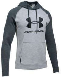 Under Armour - Raglan-Sleeve Hoodie - Lyst