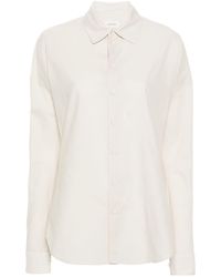 Lemaire - Camisa lisa - Lyst