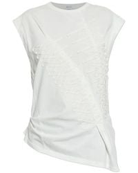 McQueen - Asymmetric T-Shirt - Lyst